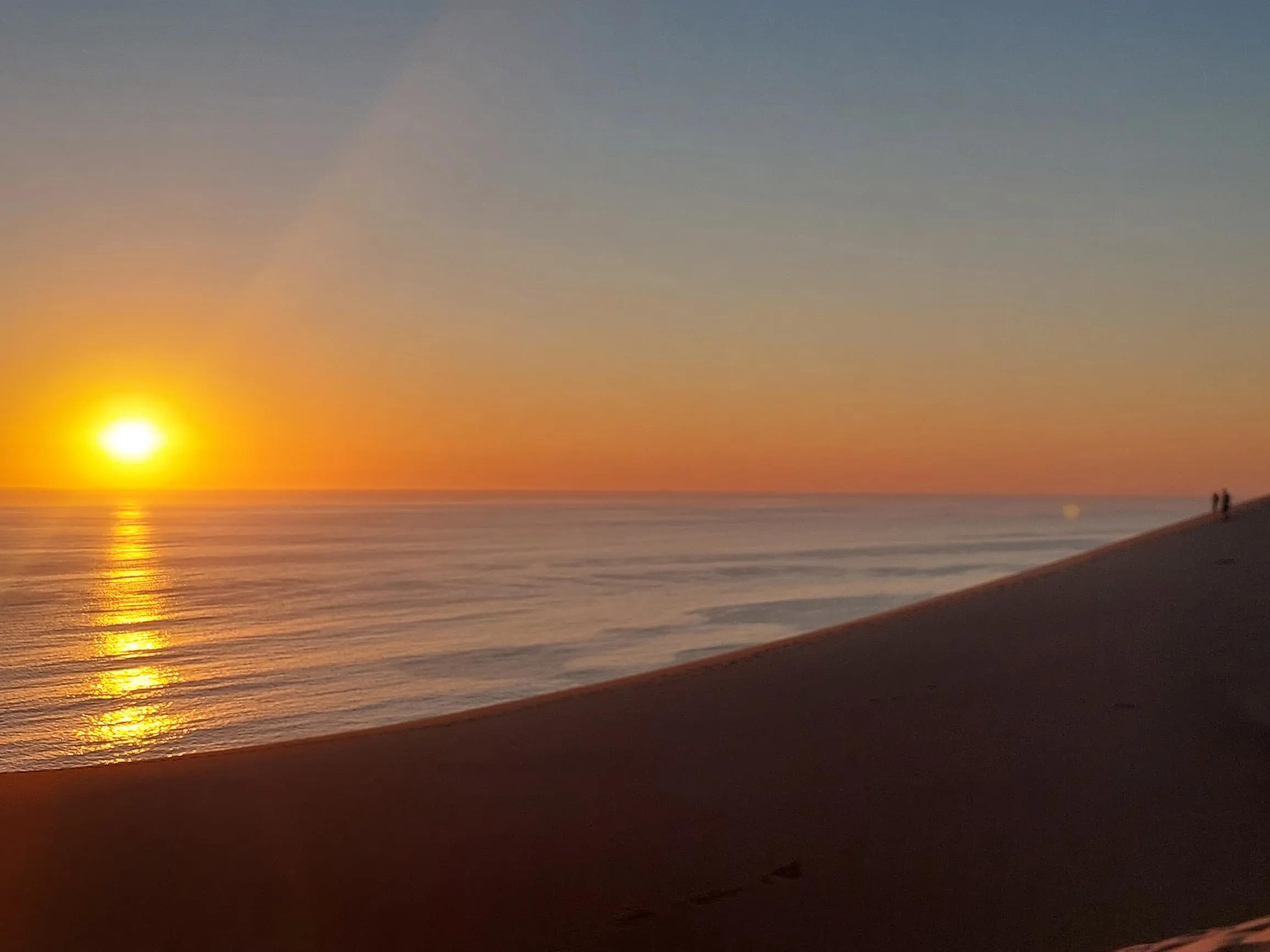 Off-roading through soft sand dunes at Sandwich Harbour, Namibia