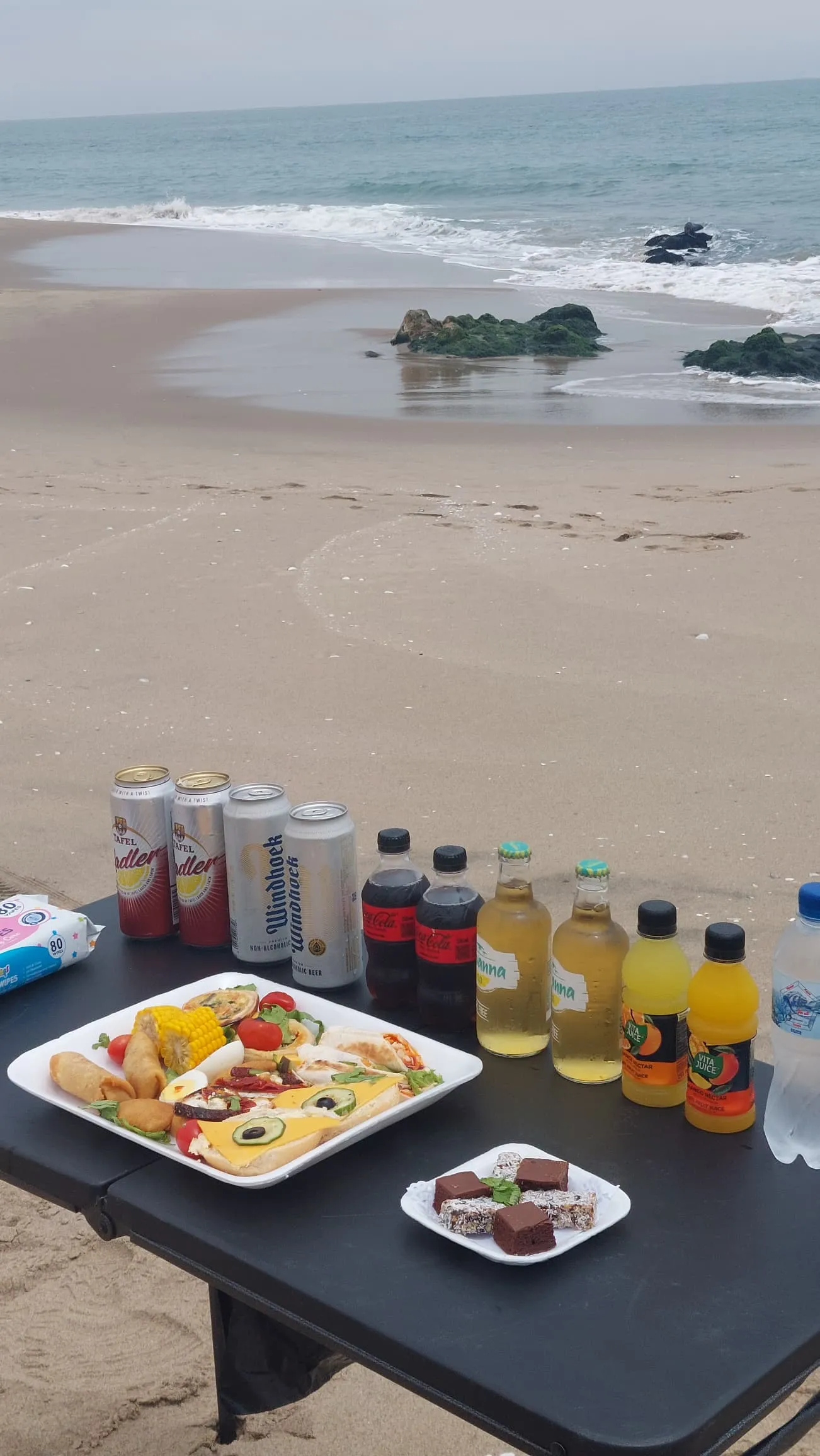 4x4 jeep climbing steep dunes during Sandwich Harbour adventure tour