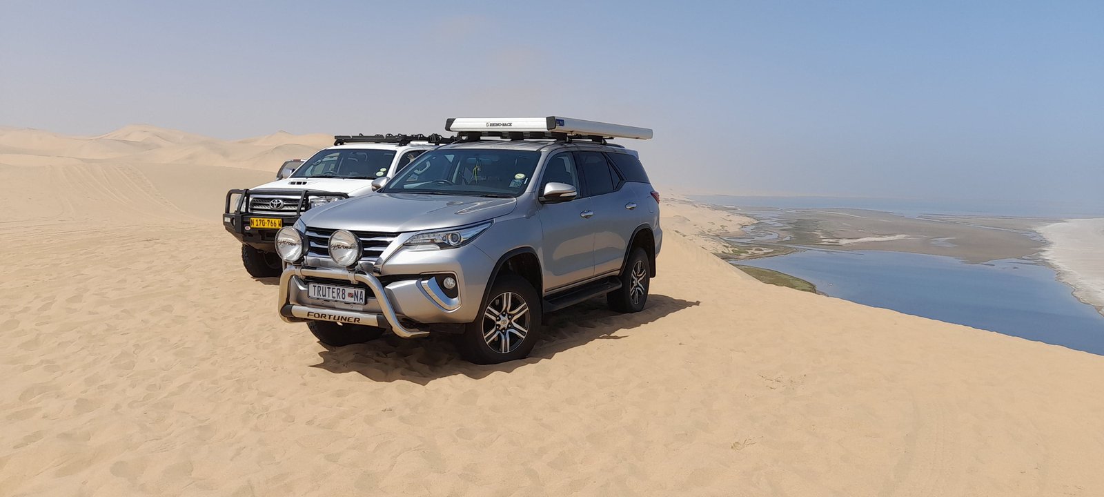 Kayaking adventure on the Walvis Bay lagoon - Dominus Dune Tours